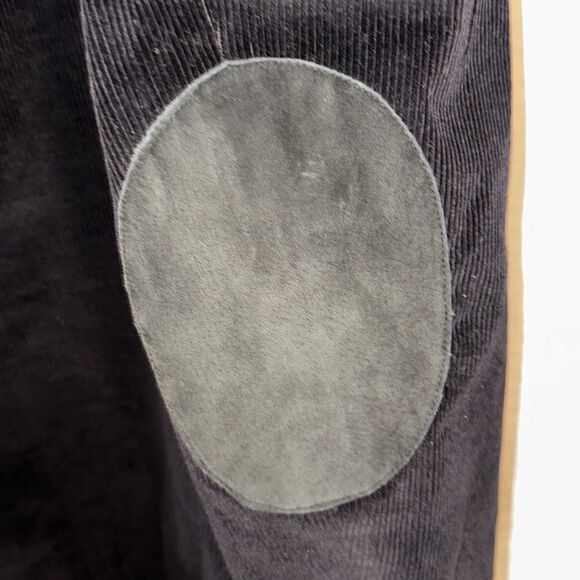 Monsieur Adolfo 49L-50L Black Corduroy Blazer Sport Jacket - Picture 8 of 9